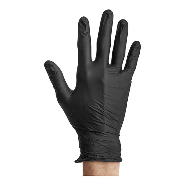 Black All-Purpose Powder-Free Disposable Gloves - 1,000 Case