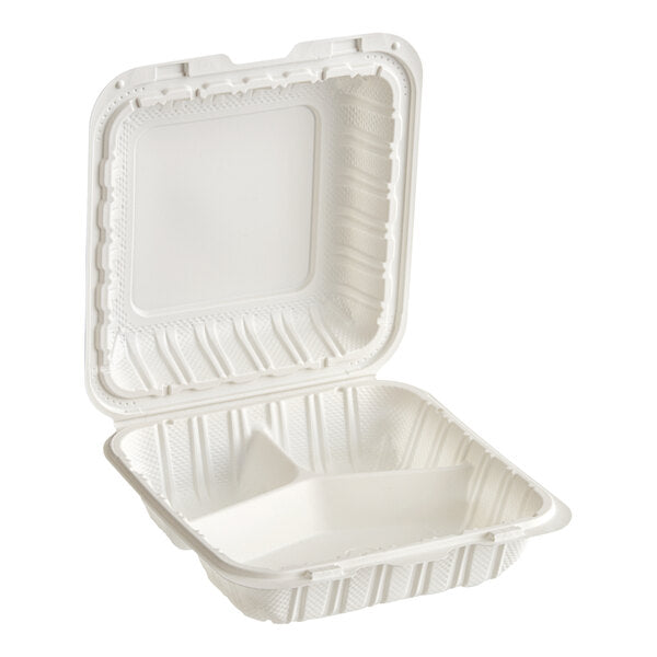 Microwavable To Go Boxes (White)
