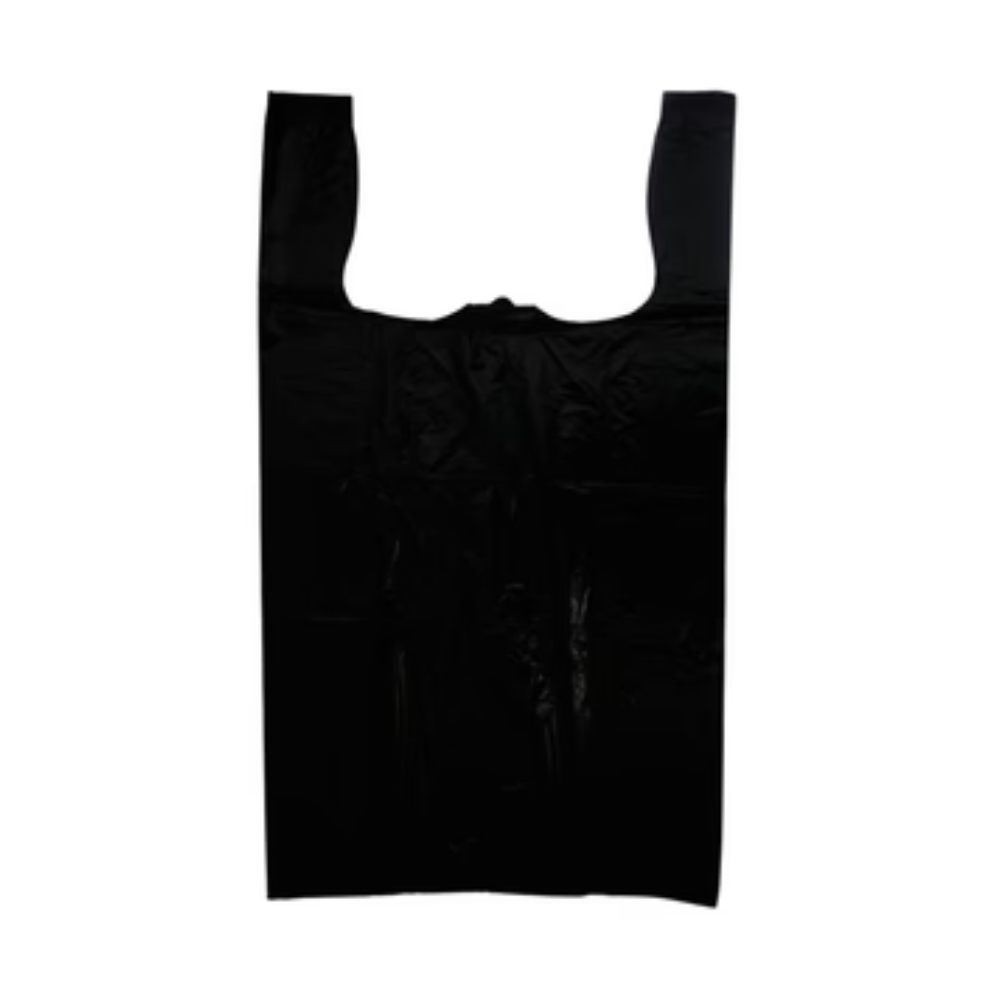 Black T Shirt Bag 1000 Pcs