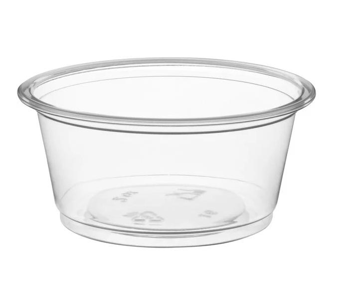 Clear Portion Cup 2500 Pcs