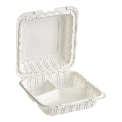 1.1 Microwavable To Go Boxes (WHITE)