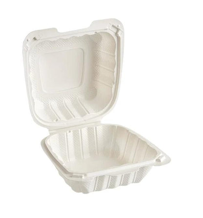 1.1 Microwavable To Go Boxes (WHITE)